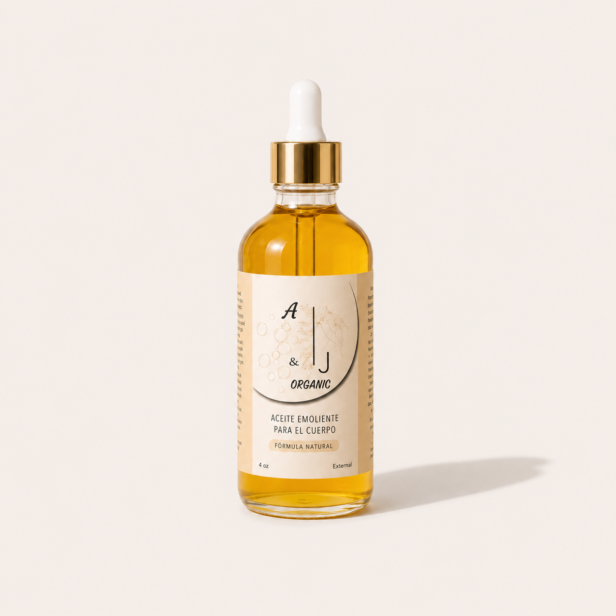 ACEITE ACLARANTE Y EMOLIENTE