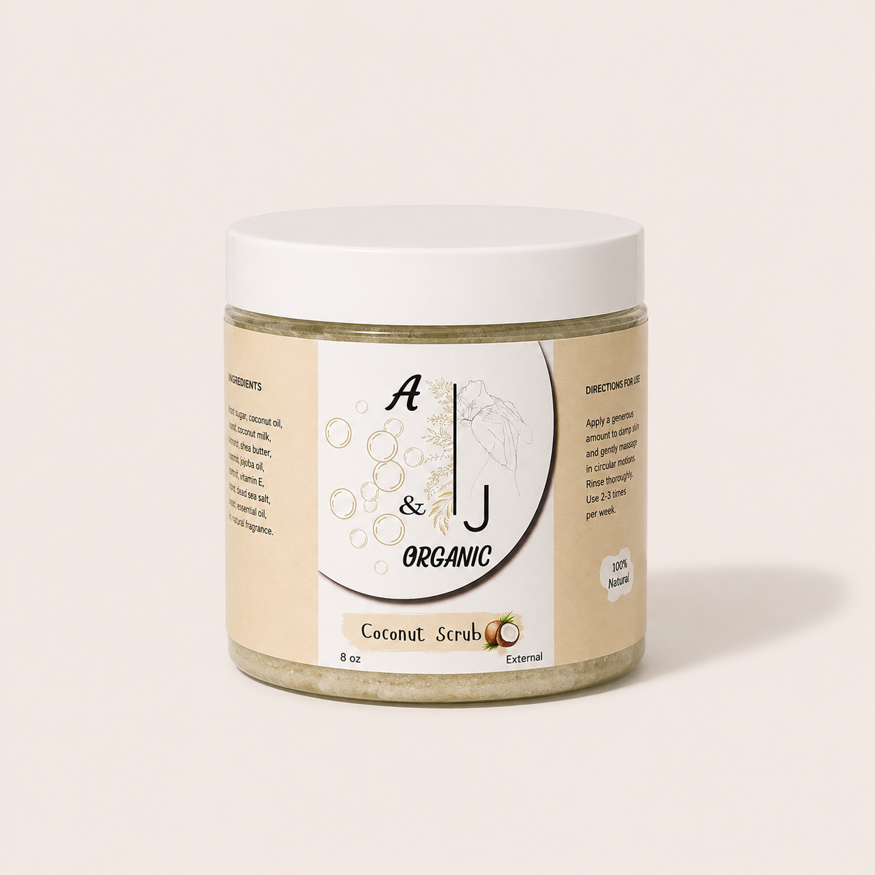 EXFOLIANTE DE COCO