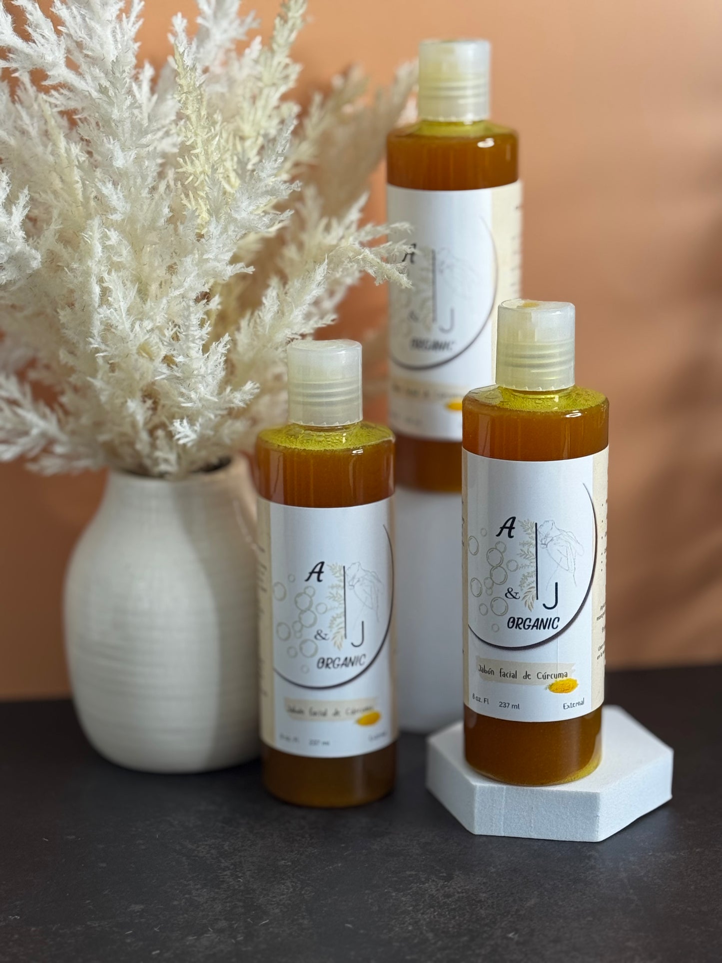 Jabón facial de Curcuma